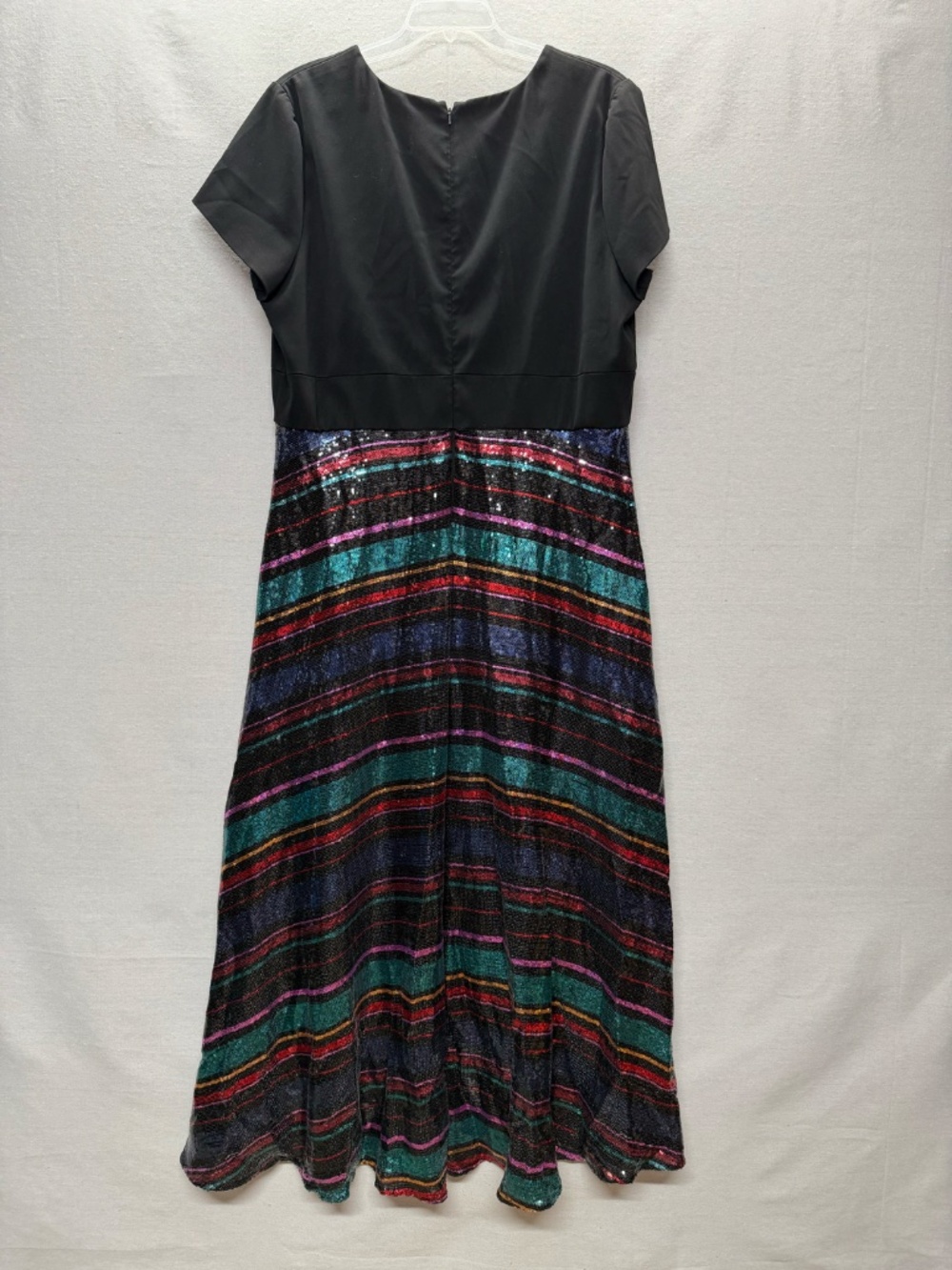 RTR Badgley Mischka Sequin Skirt Gown - size 20 - Picture 4 of 8